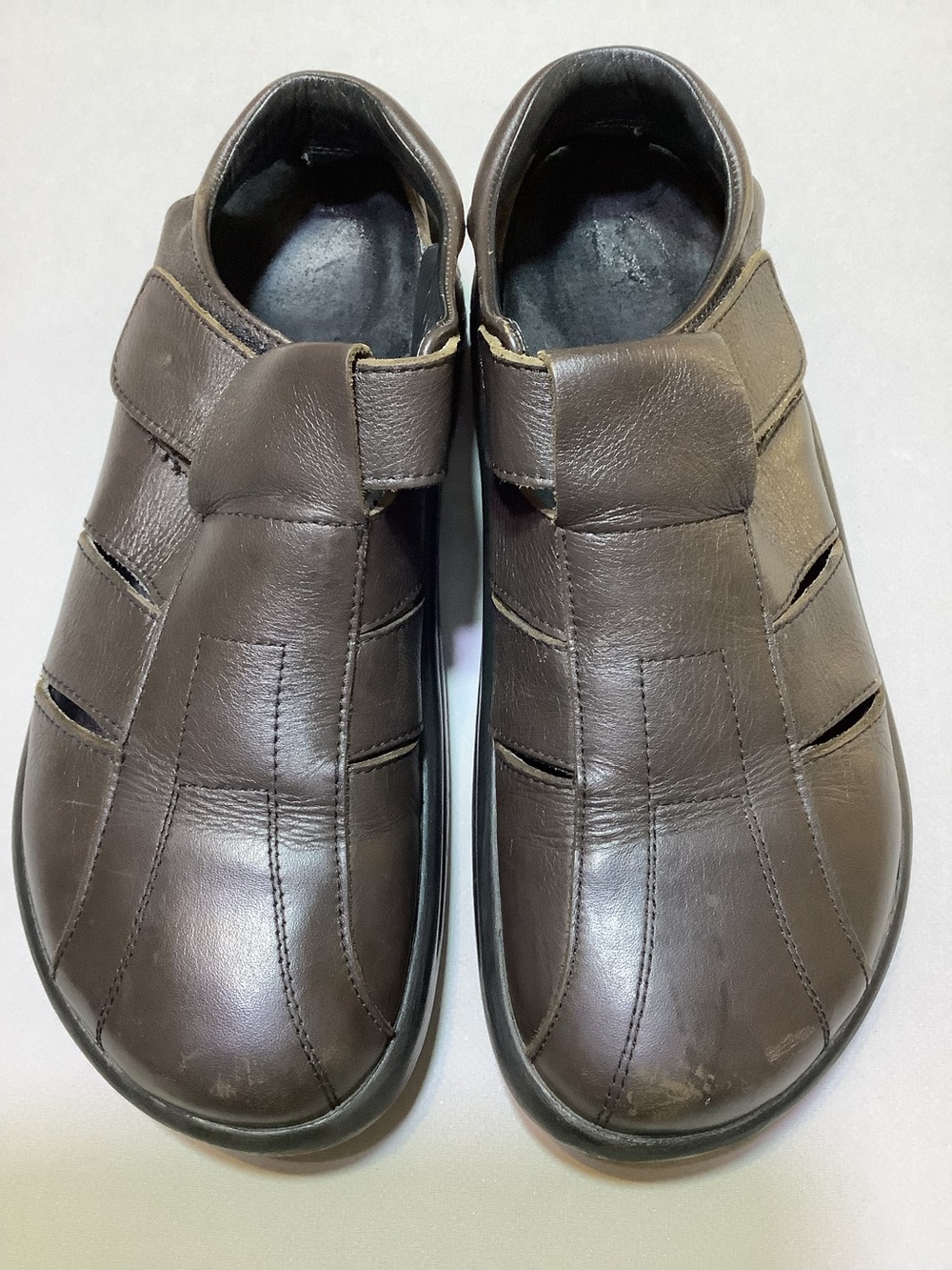 Tatami by Birkenstock Fisherman Sandals EUR 40 M7 L9 Brown Leather  Closed Toe